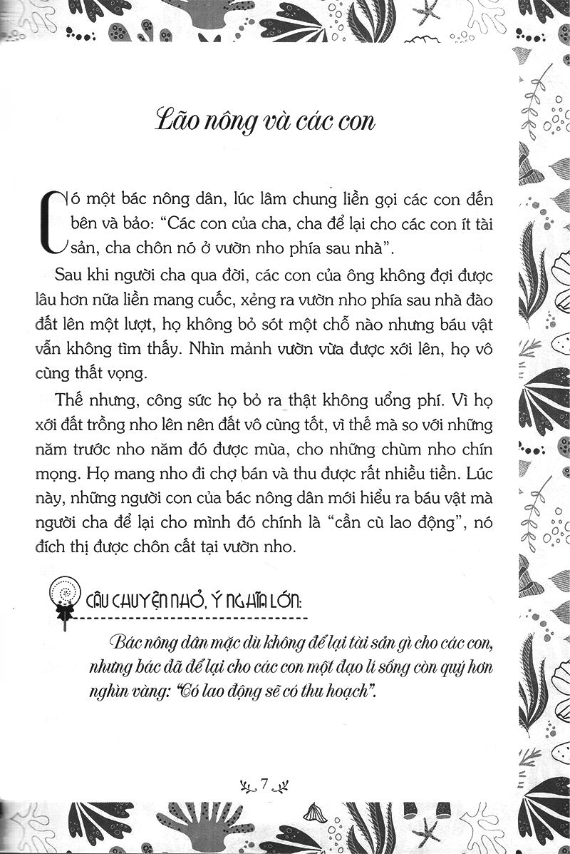 câu chuyện nhỏ ý nghĩa lớn