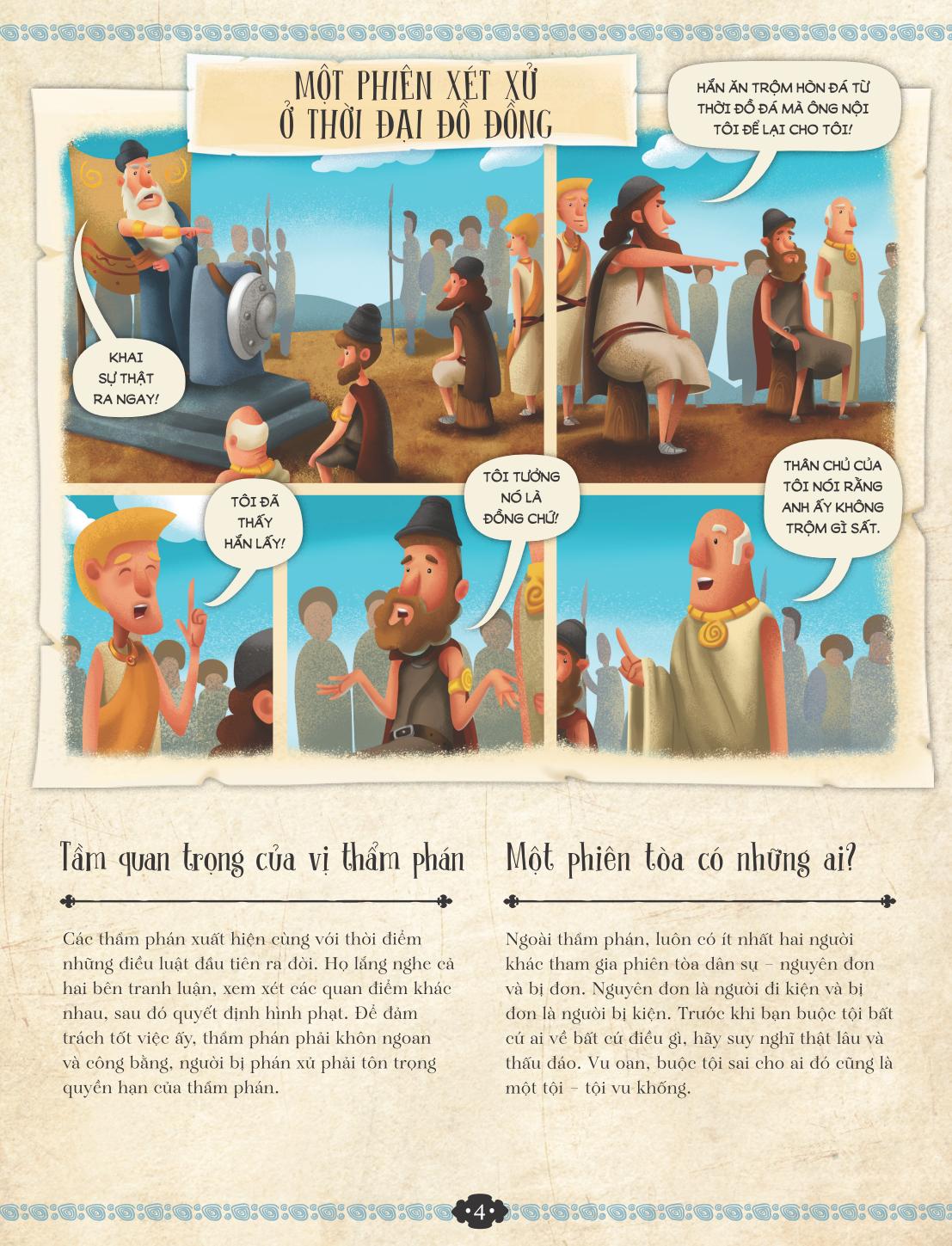 câu chuyện pháp luật và hình phạt theo dòng thời gian