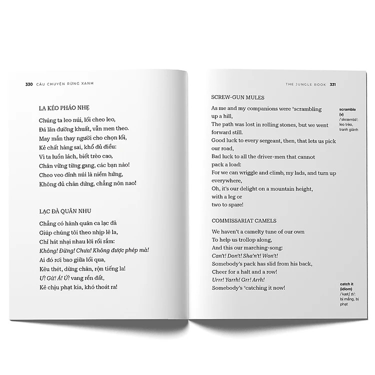 Cau Chuyen Rung Xanh - The Jungle Book - Song Ngu Viet-Anh