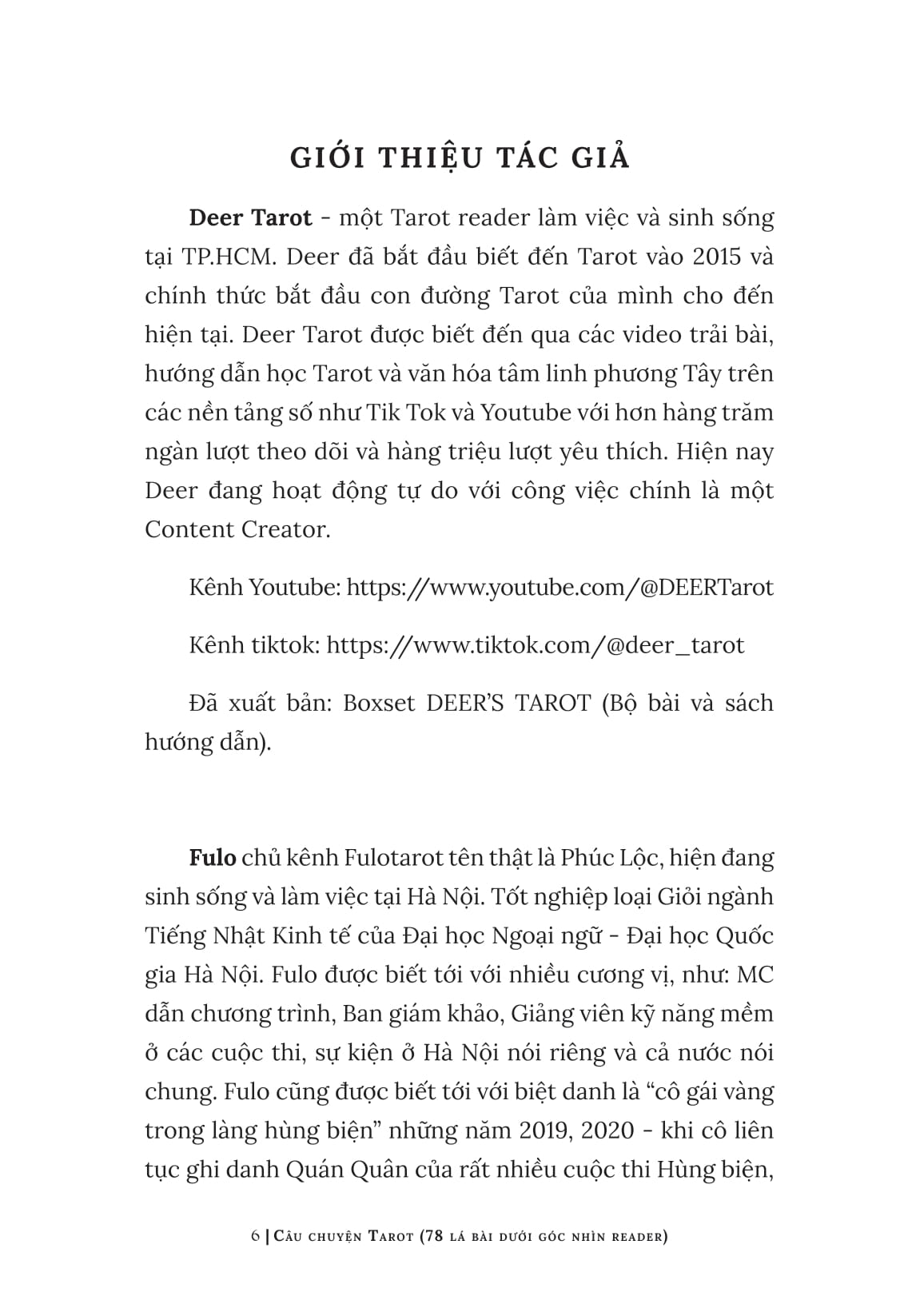 Cau Chuyen Tarot -	78 La Bai Duoi Goc Nhin Reader - Tang Kem Bookmark 2 Mat