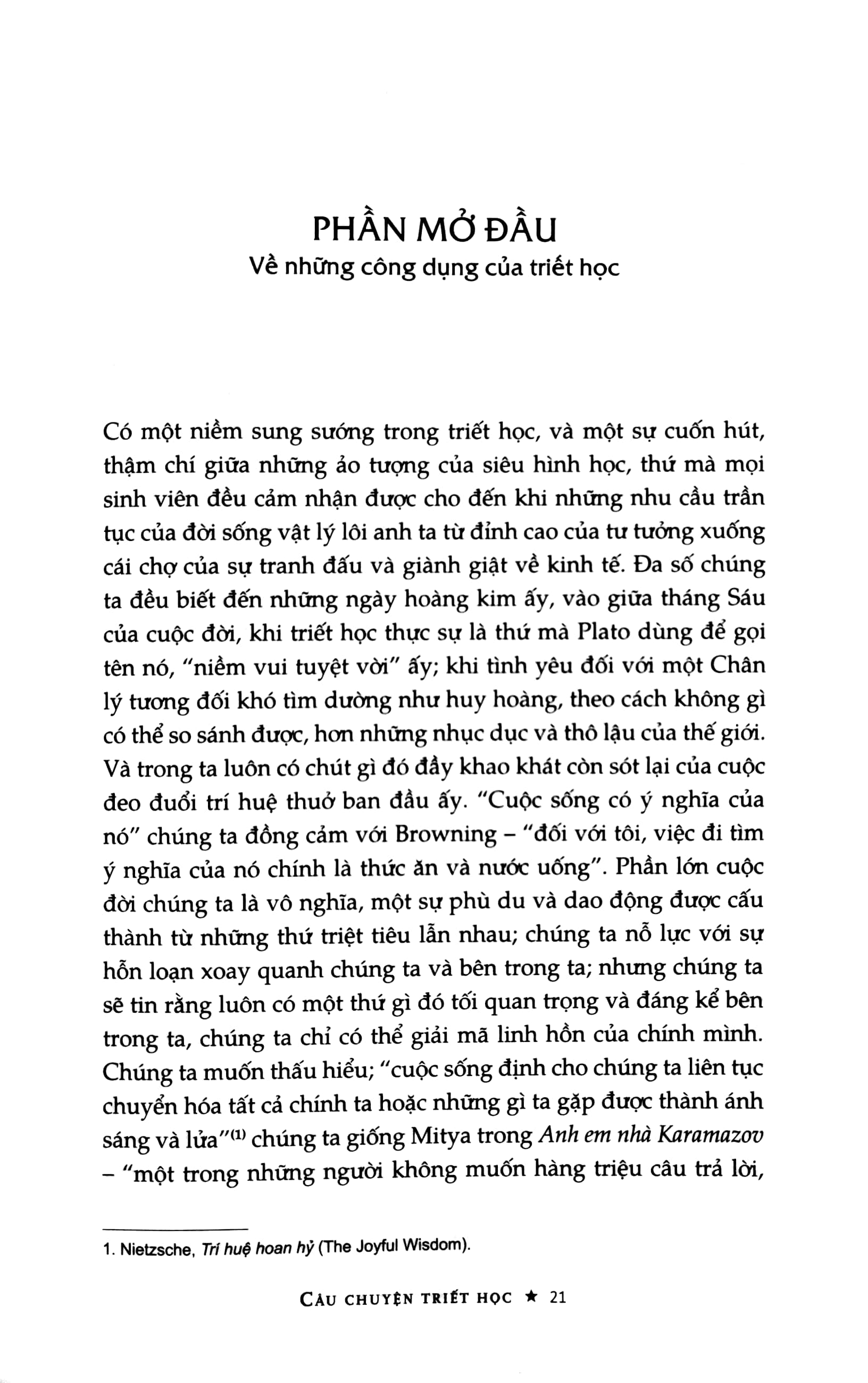 câu chuyện triết học - the story of philosophy