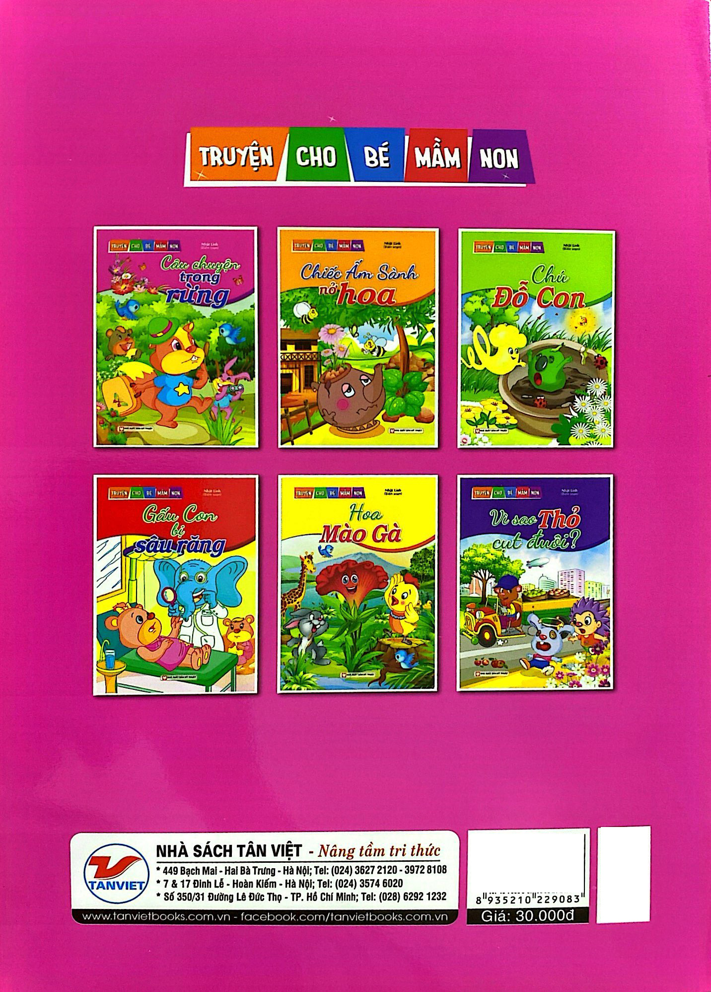 câu chuyện trong rừng - truyện cho bé mầm non