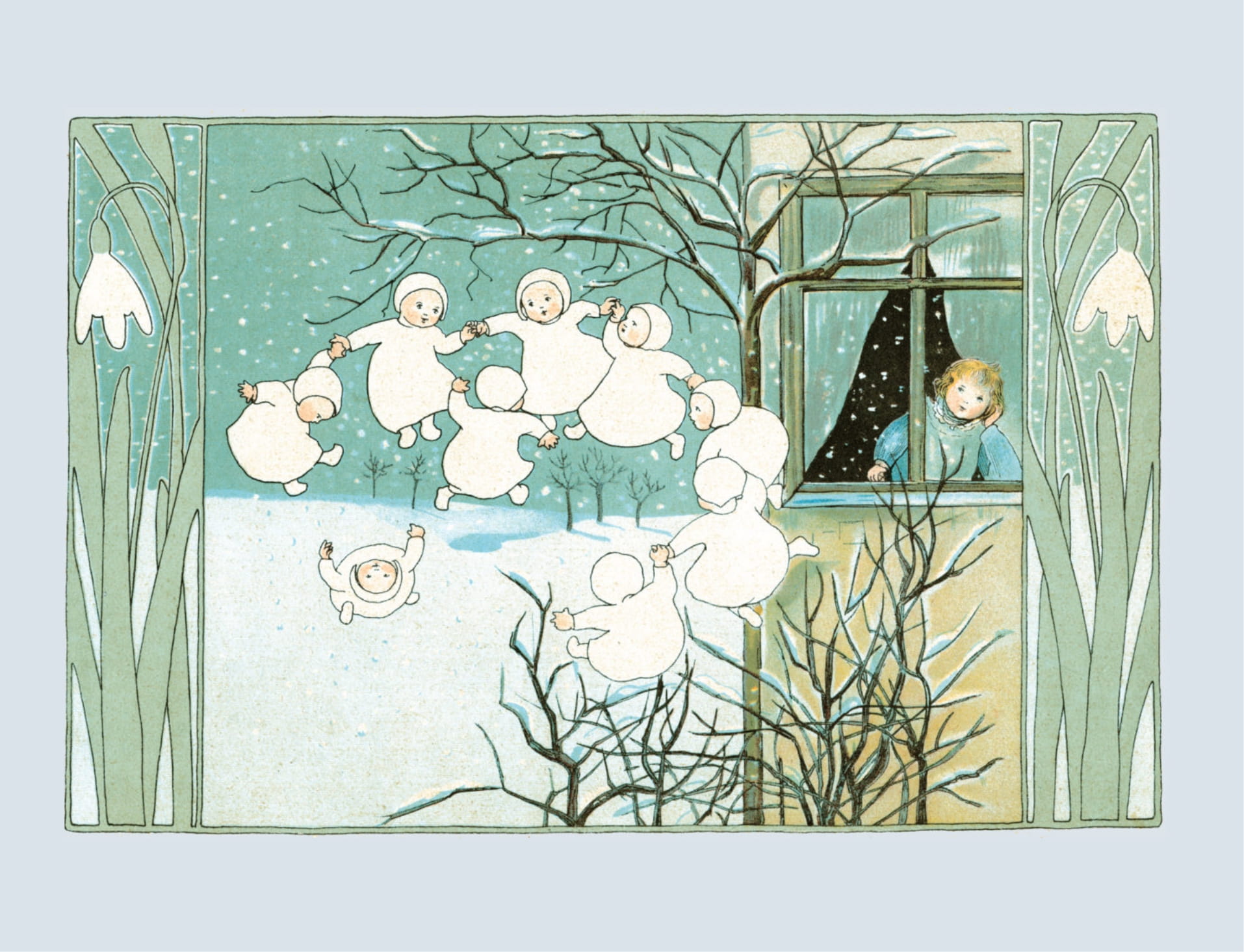 câu chuyện về những em bé tuyết