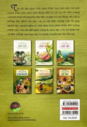 câu đố dân gian bằng tranh - thiên nhiên