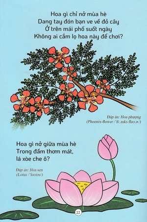 câu đố dân gian - động vật và thực vật (dành cho bé từ 3-6 tuổi)