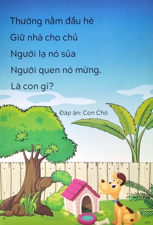 câu đố tư duy cho trẻ tập nói - tập đọc