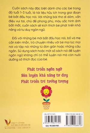 câu đố tư duy cho trẻ tập nói - tập đọc