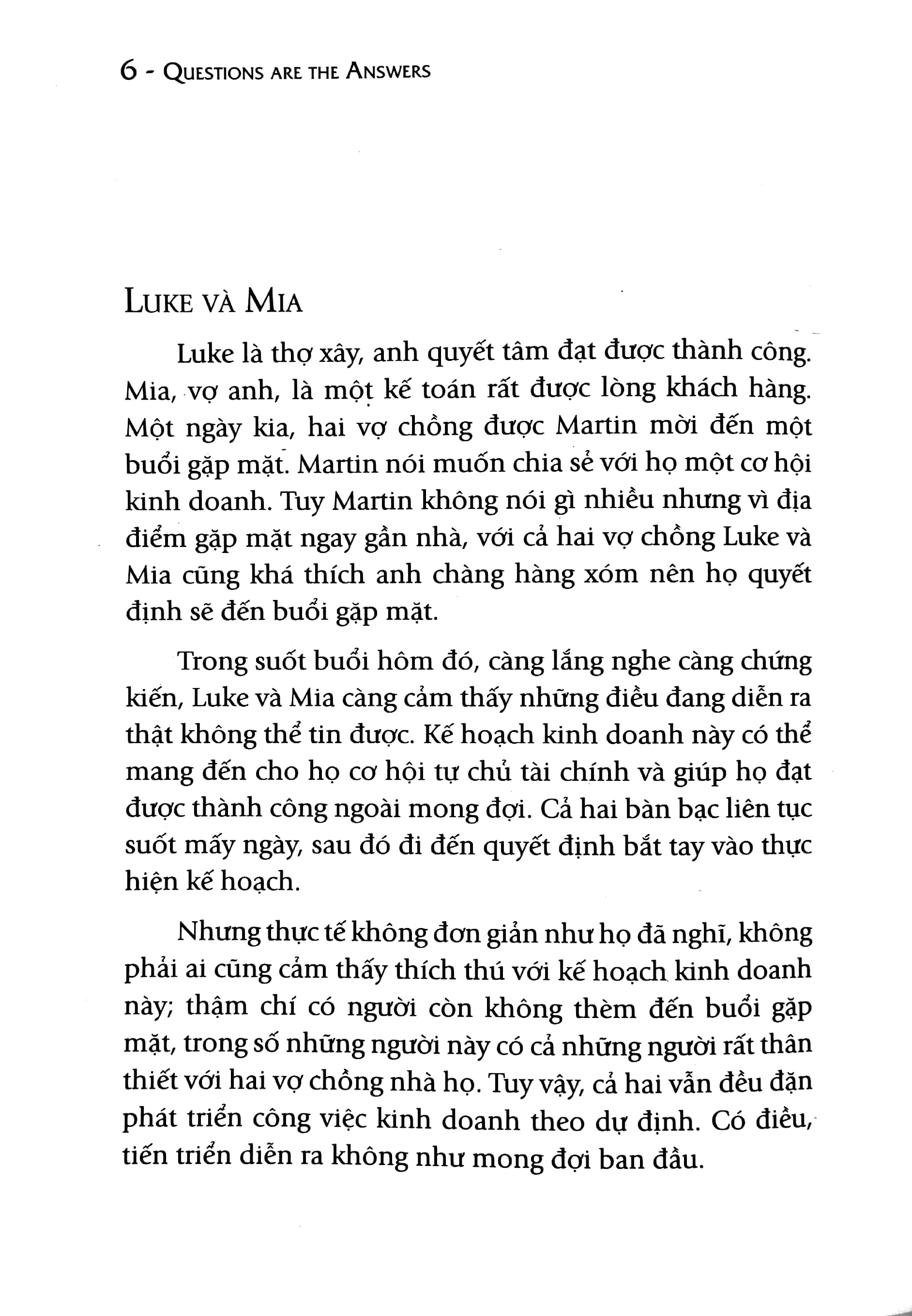 câu hỏi là câu trả lời (tái bản 2021)