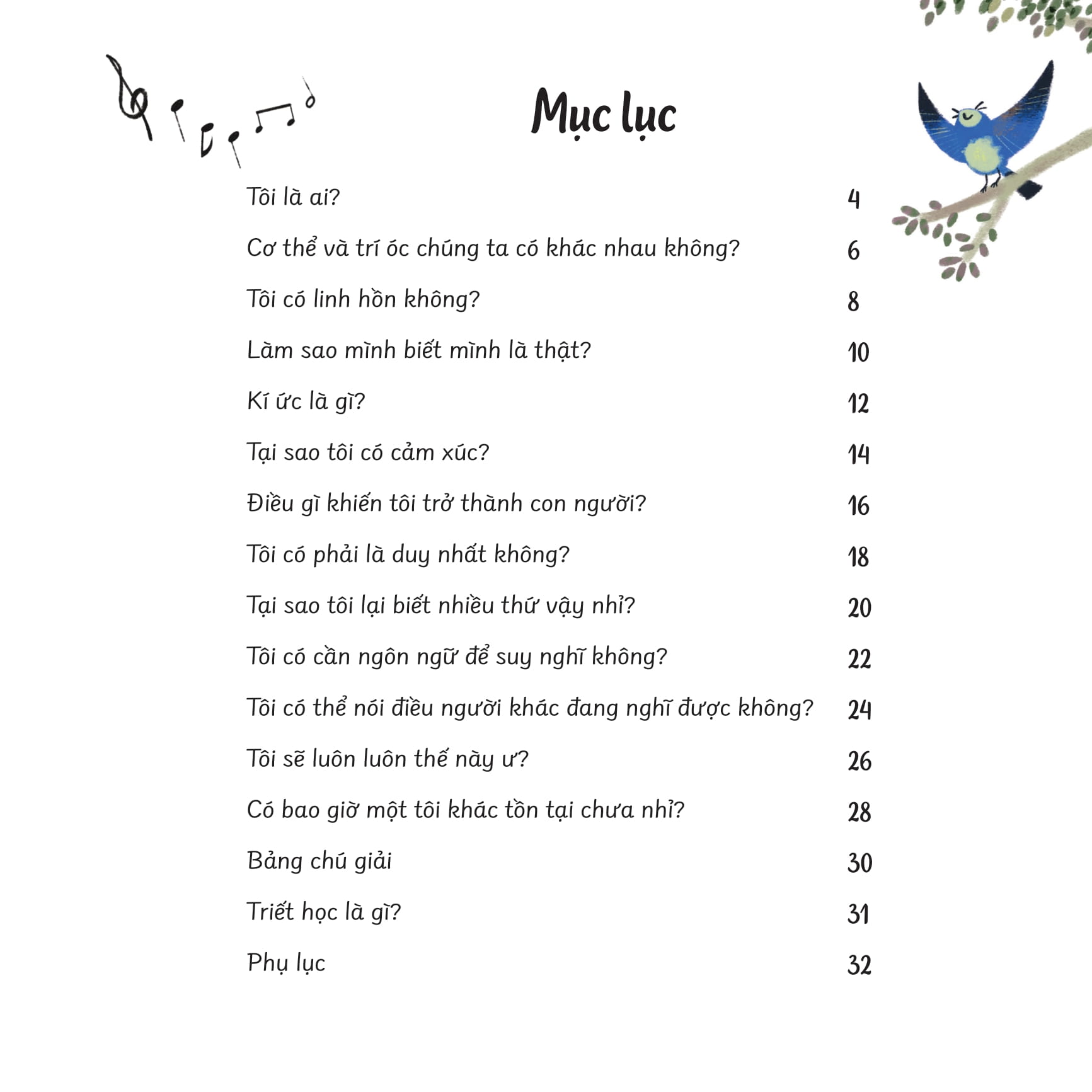 câu hỏi lớn thế giới to - điều gì khiến tôi đặc biệt?