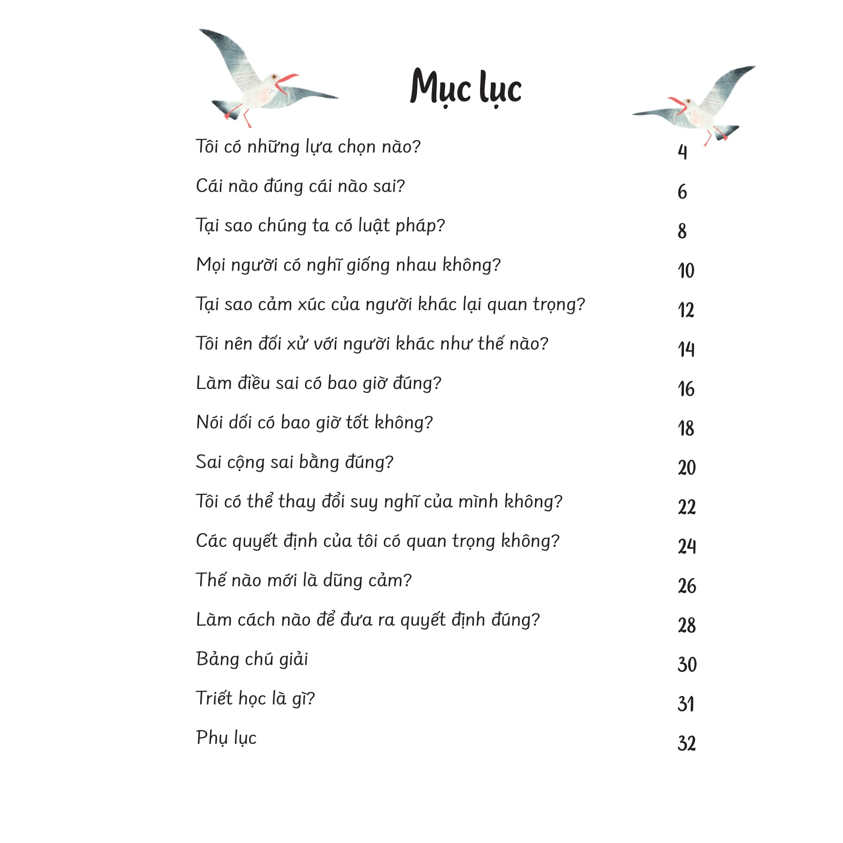 câu hỏi lớn thế giới to - làm cách nào để tôi chọn đúng?