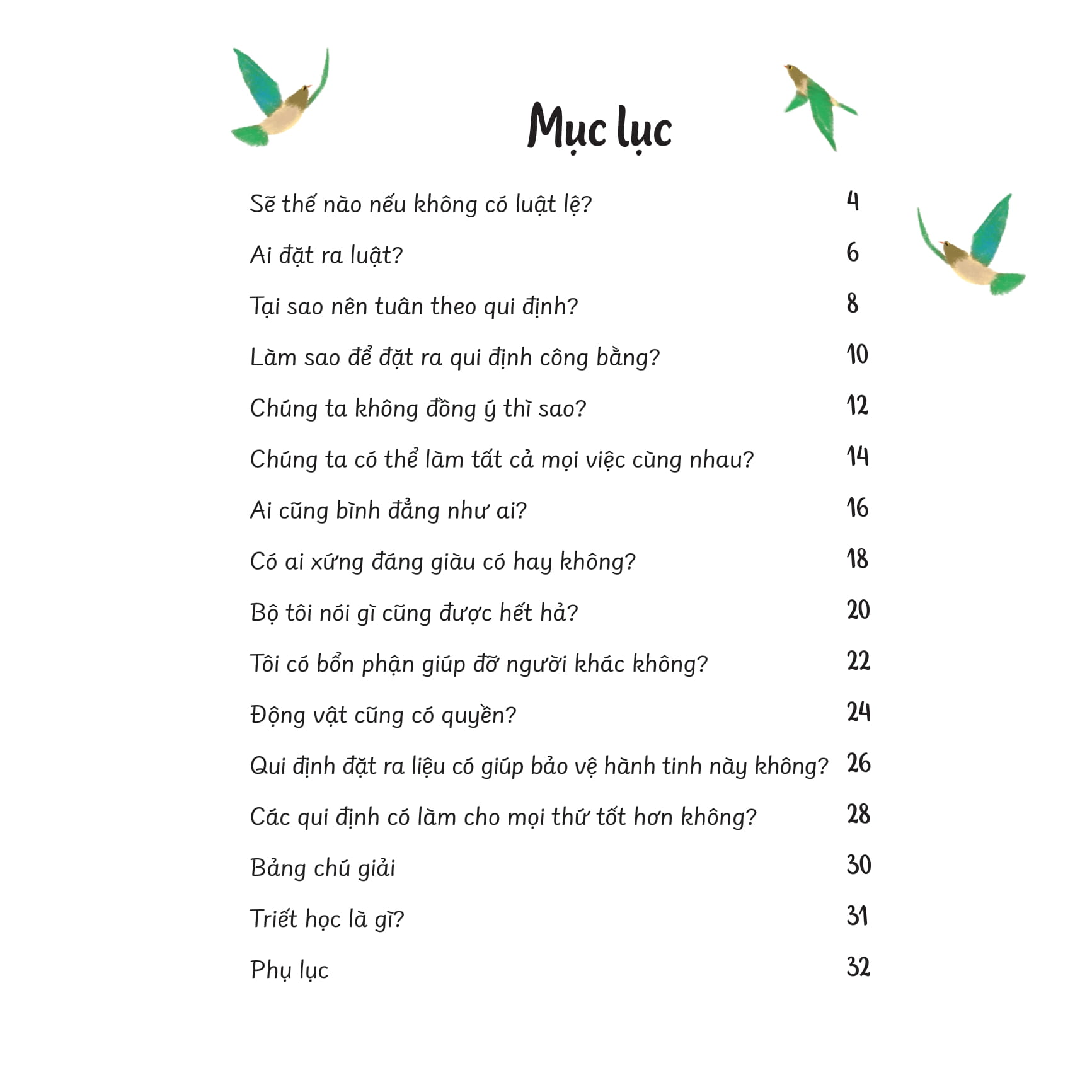 câu hỏi lớn thế giới to - tại sao cần có luật?