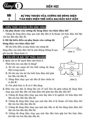 câu hỏi và bài tập trắc nghiêm vât lí 9
