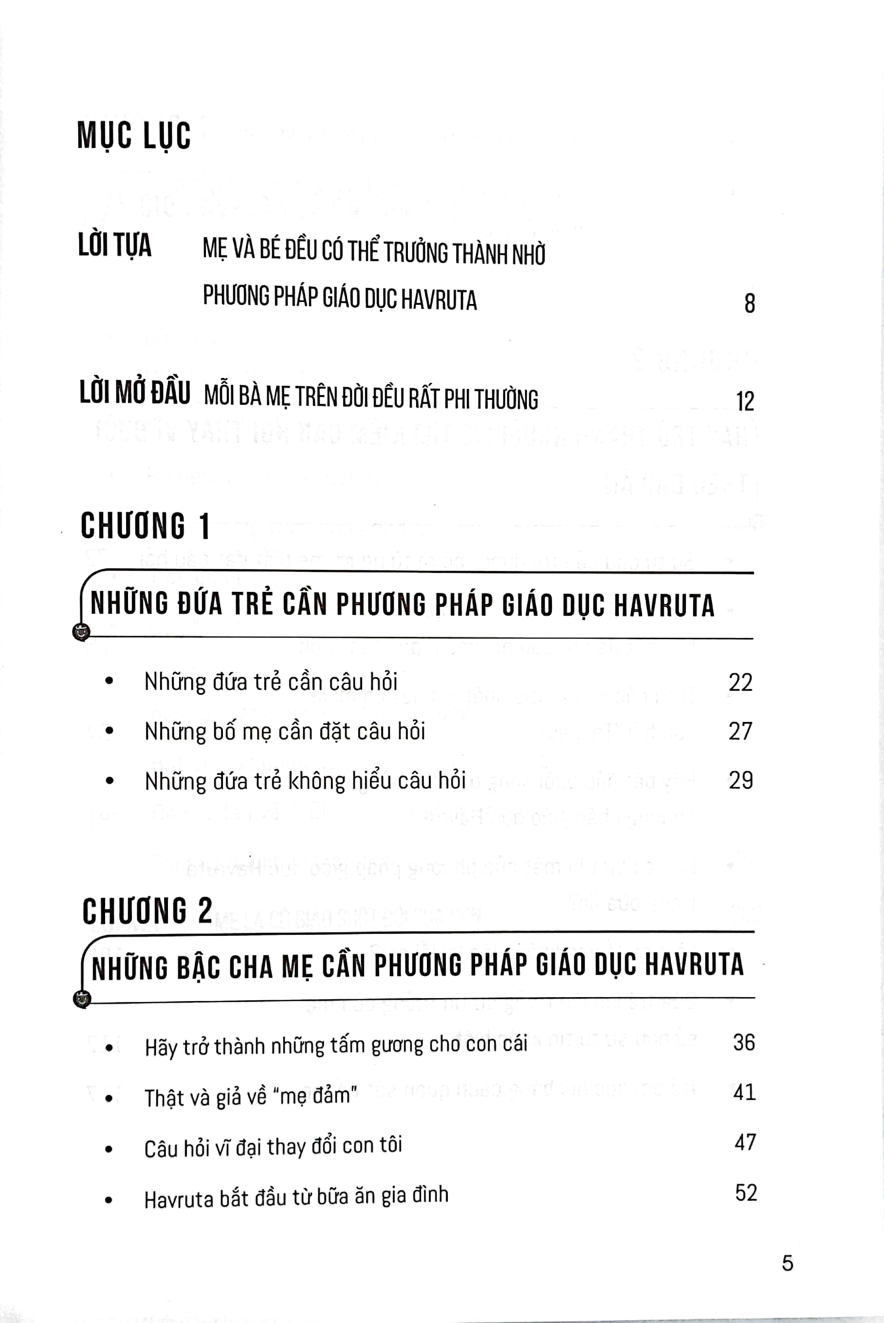 câu hỏi vĩ đại thay đổi con tôi - havruta