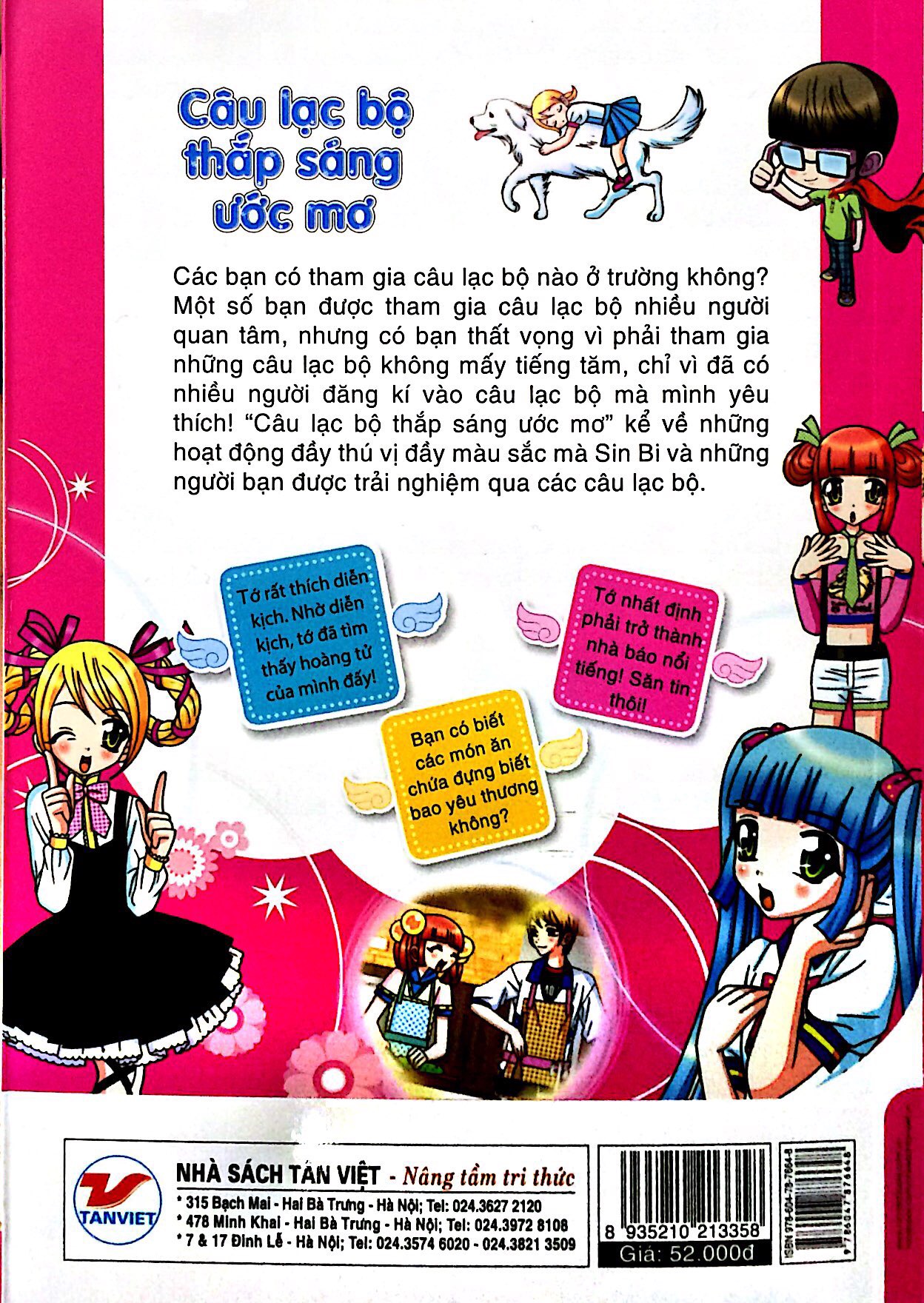 câu lạc bộ thắp sáng ước mơ - candy book