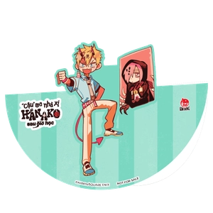 "cậu" ma nhà xí hanako - sau giờ học - tập 2 - tặng kèm 2 giấy nhắn bập bênh