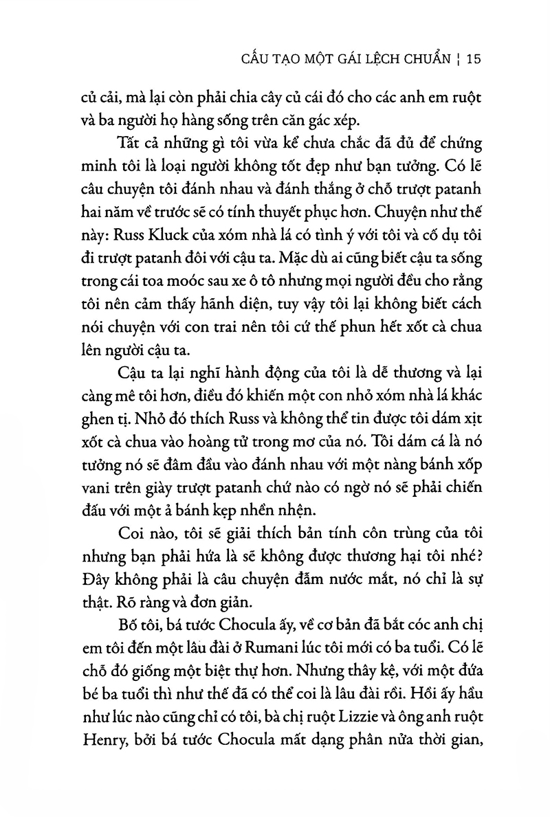 cấu tạo một gái lệch chuẩn