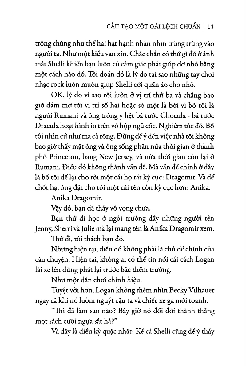 cấu tạo một gái lệch chuẩn
