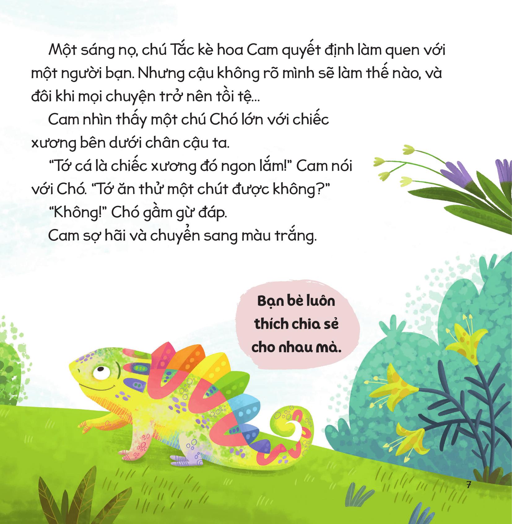 cầu vồng cảm xúc - giúp bé dễ dàng thấu hiểu các cảm xúc thông qua màu sắc - học cách kết bạn