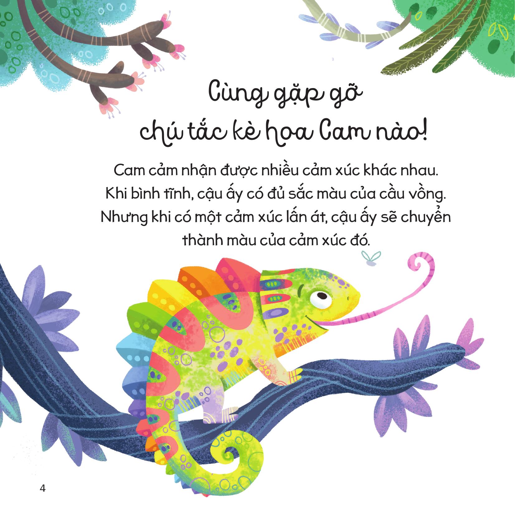 cầu vồng cảm xúc - giúp bé dễ dàng thấu hiểu các cảm xúc thông qua màu sắc - học cách làm chủ cảm xúc