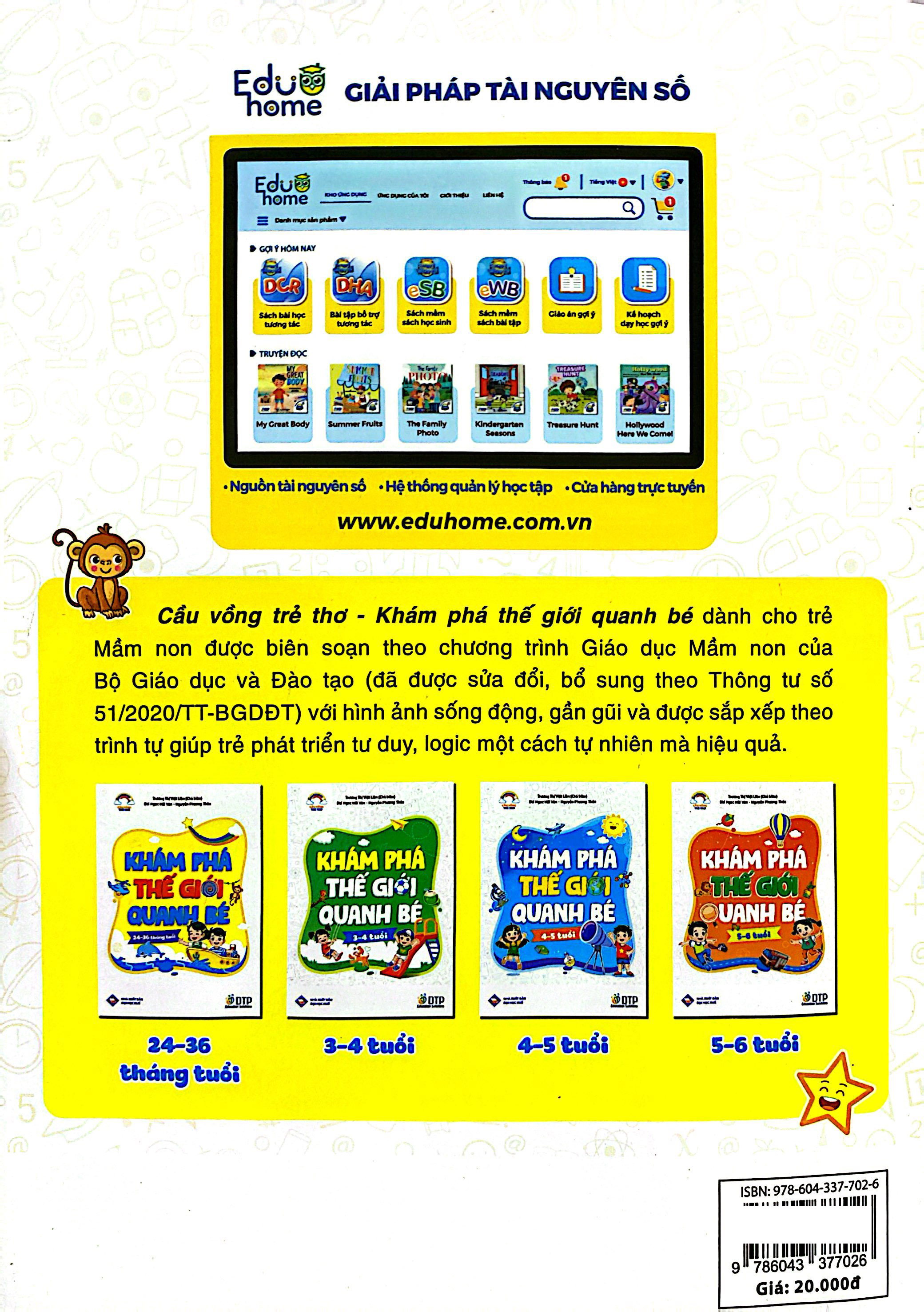 Cau Vong Tre Tho - Kham Pha The Gioi Quanh Be - Danh Cho Tre 24-36 Thang Tuoi