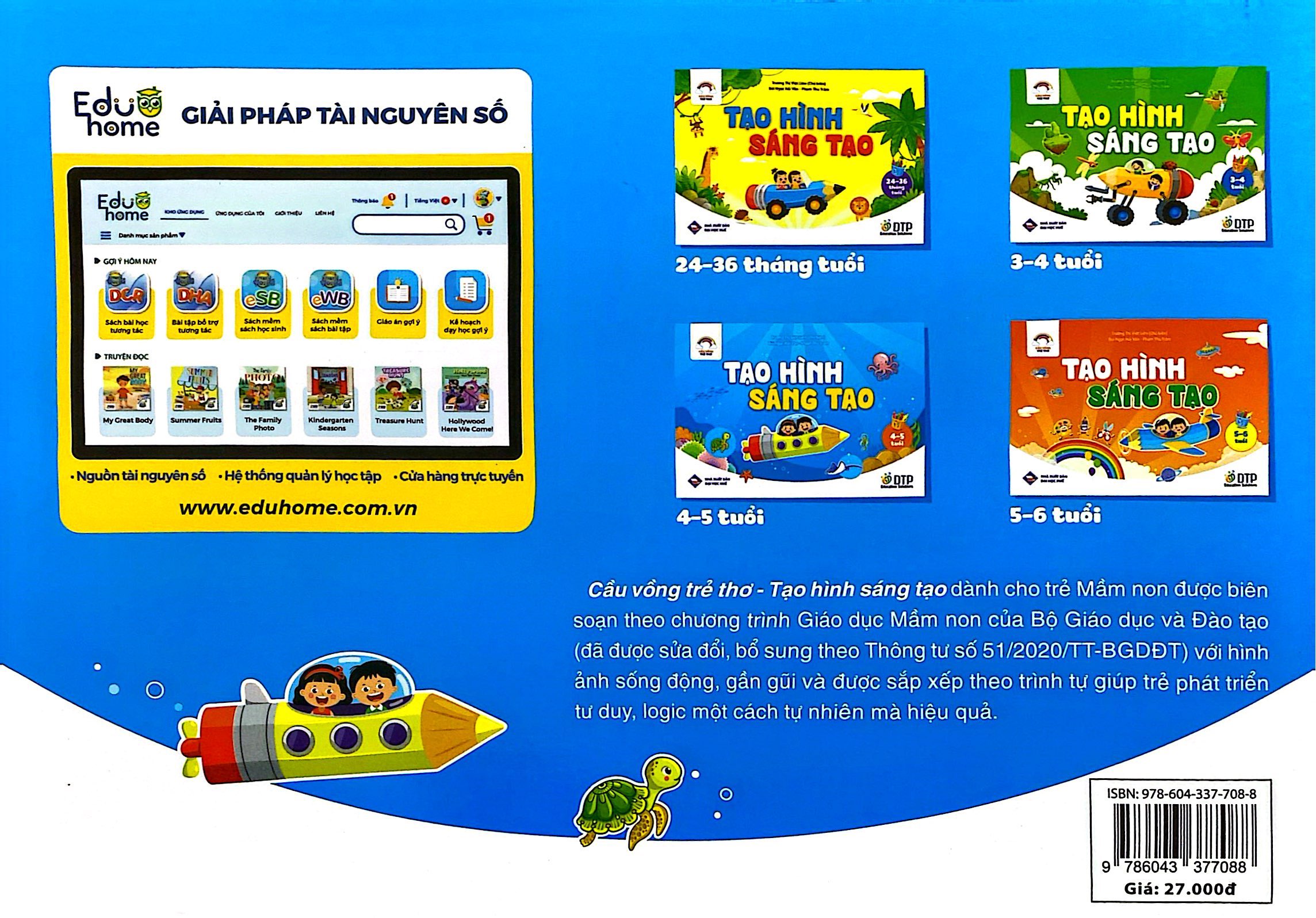 Cau Vong Tre Tho - Tao Hinh Sang Tao - Danh Cho Tre 4-5 Tuoi