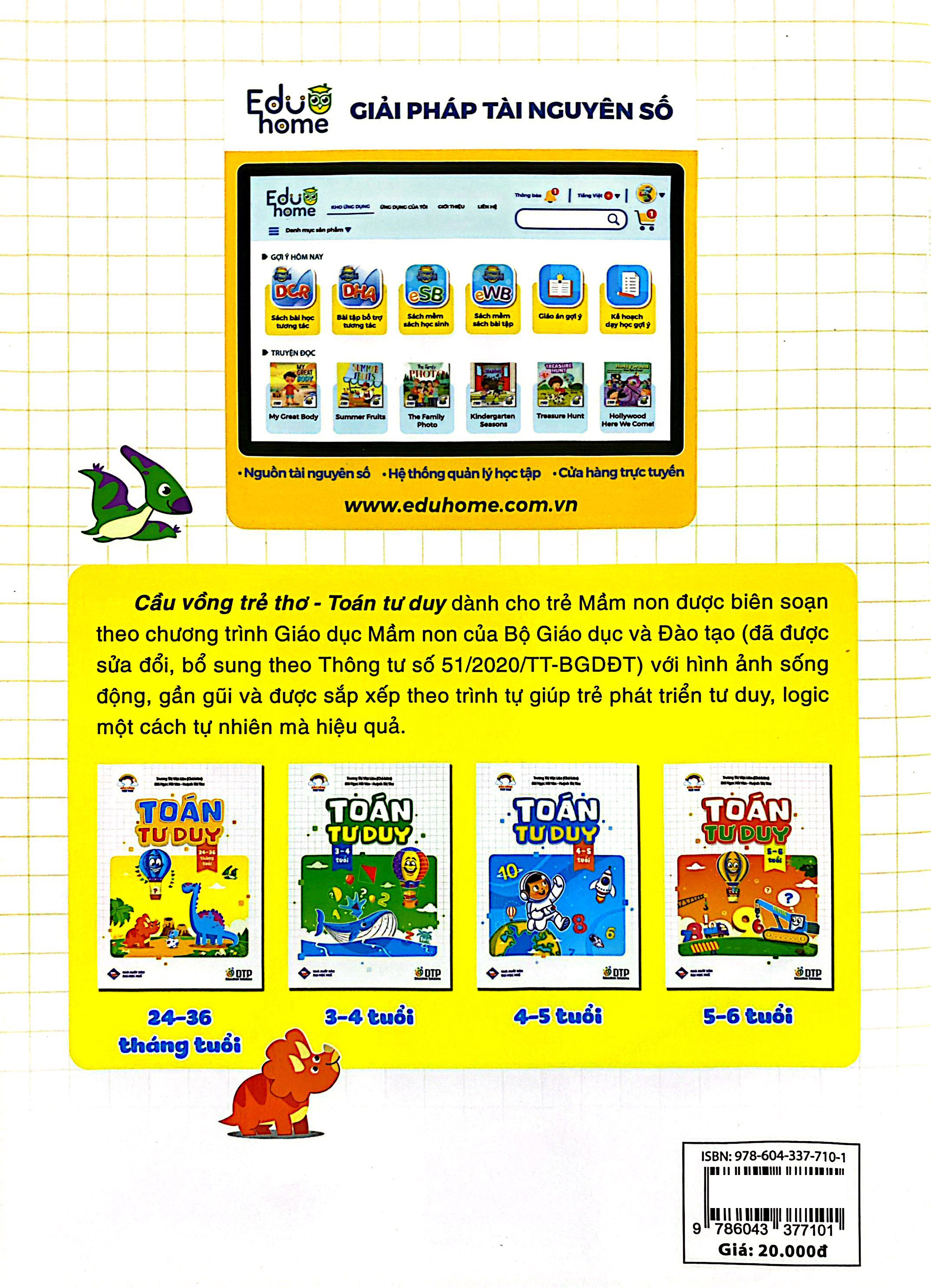 Cau Vong Tre Tho - Toan Tu Duy - Danh Cho Tre 24-36 Thang Tuoi