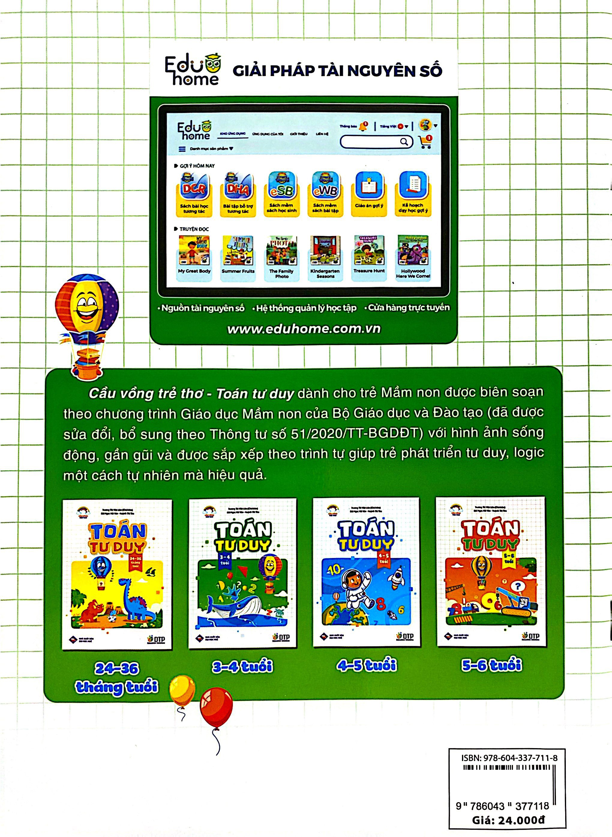 Cau Vong Tre Tho - Toan Tu Duy - Danh Cho Tre 3-4 Tuoi