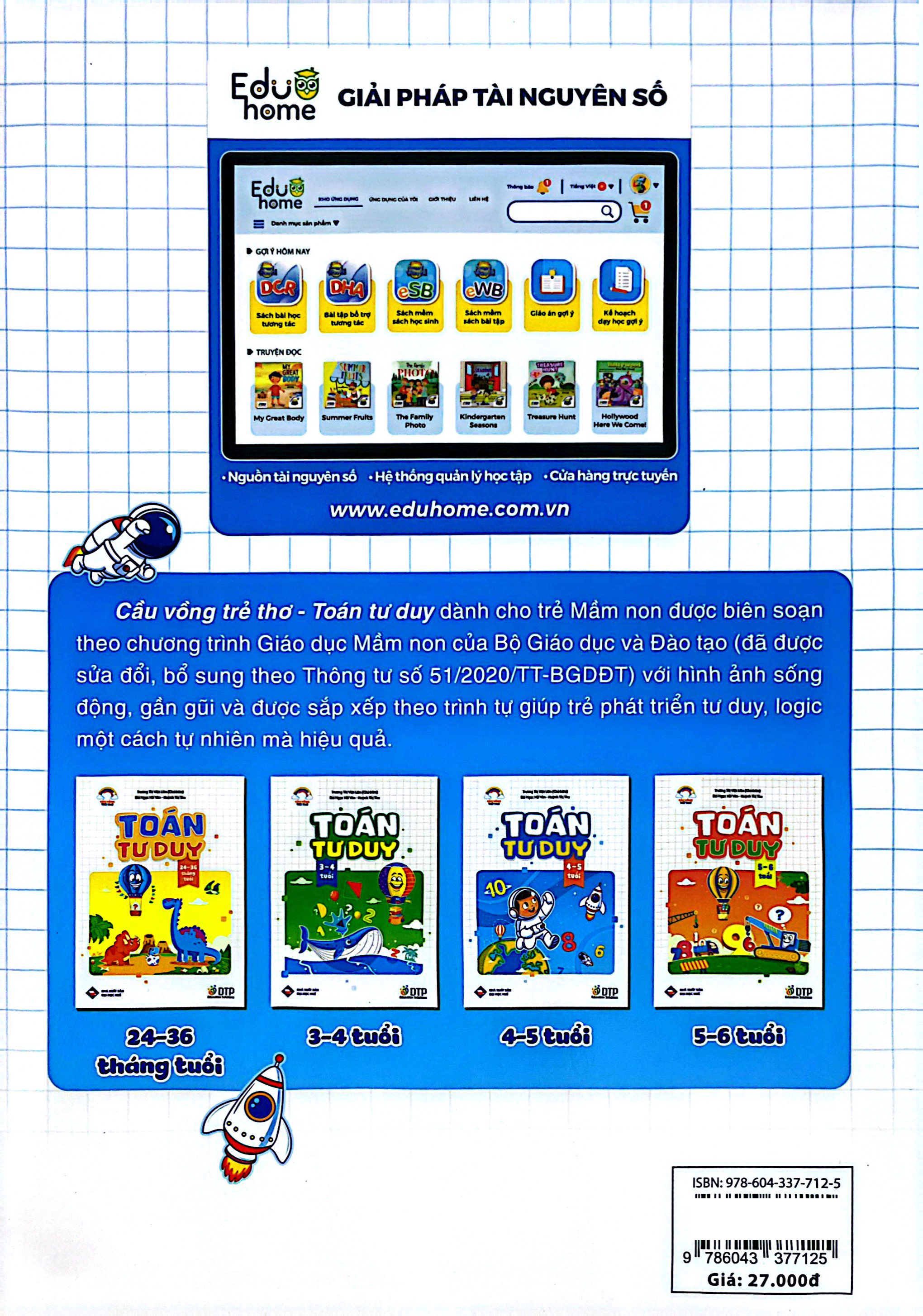 Cau Vong Tre Tho - Toan Tu Duy - Danh Cho Tre 4-5 Tuoi