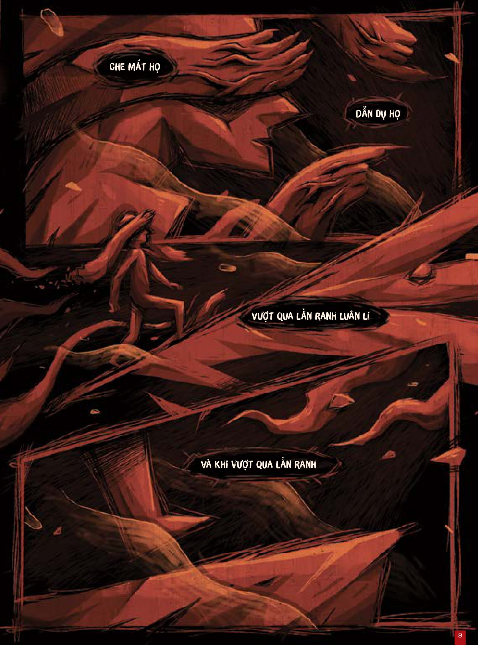 cây bách xù - truyện cổ grimm kinh dị được kể bằng tranh