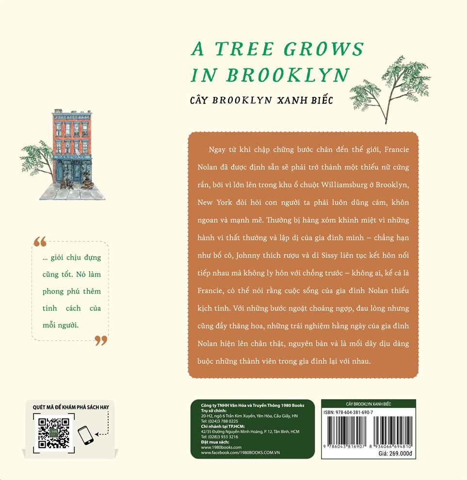 cây brooklyn xanh biếc