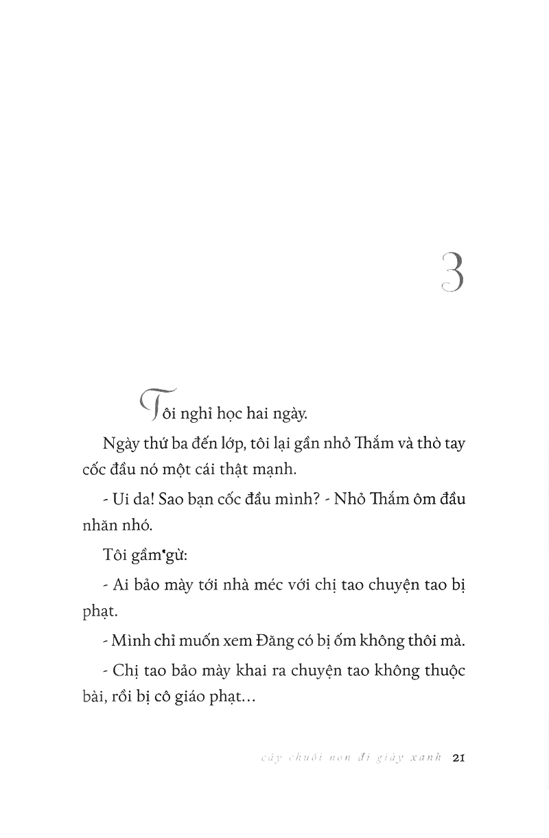 cây chuối non đi giày xanh (bìa cứng)