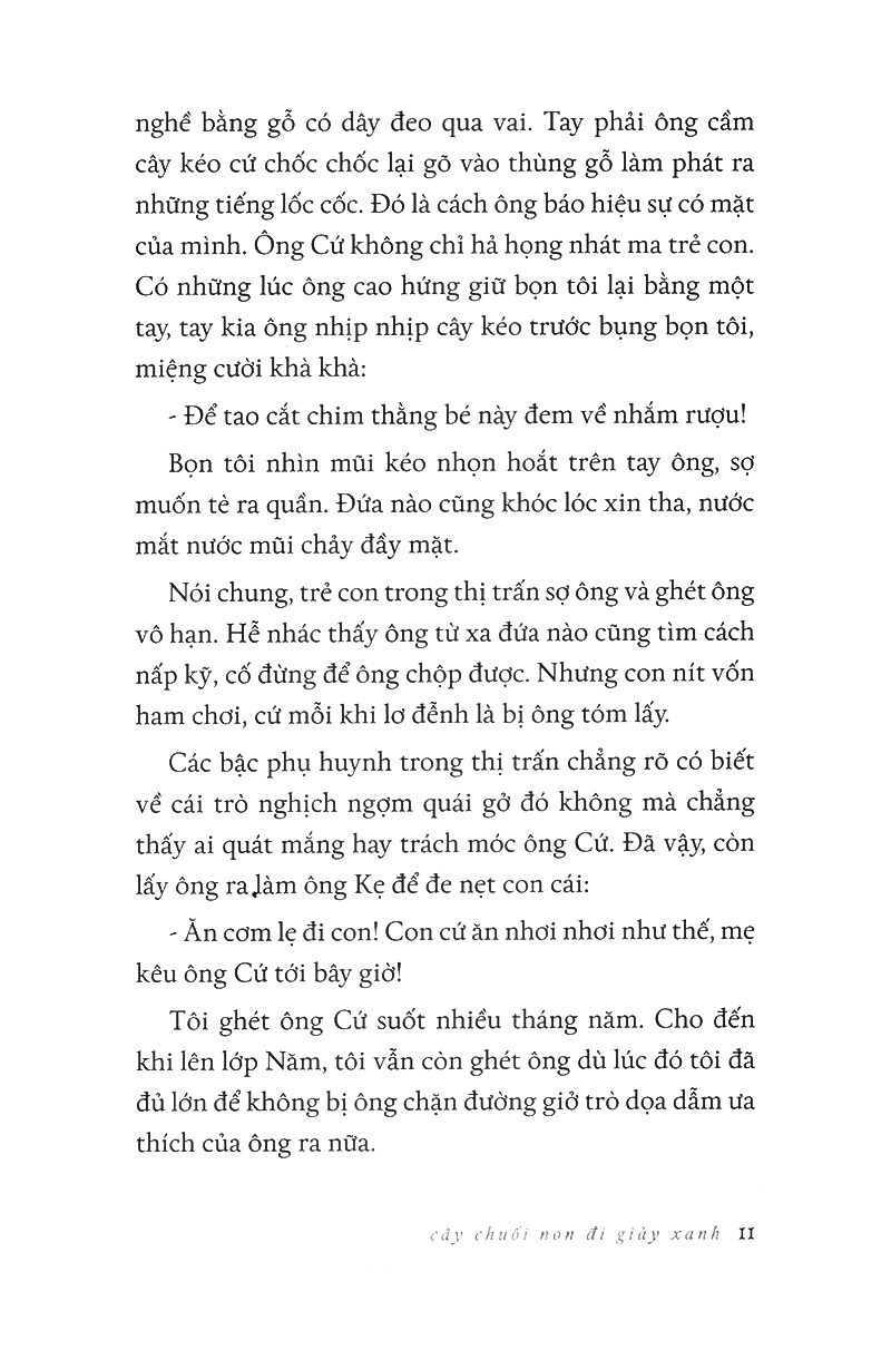cây chuối non đi giày xanh (bìa cứng)