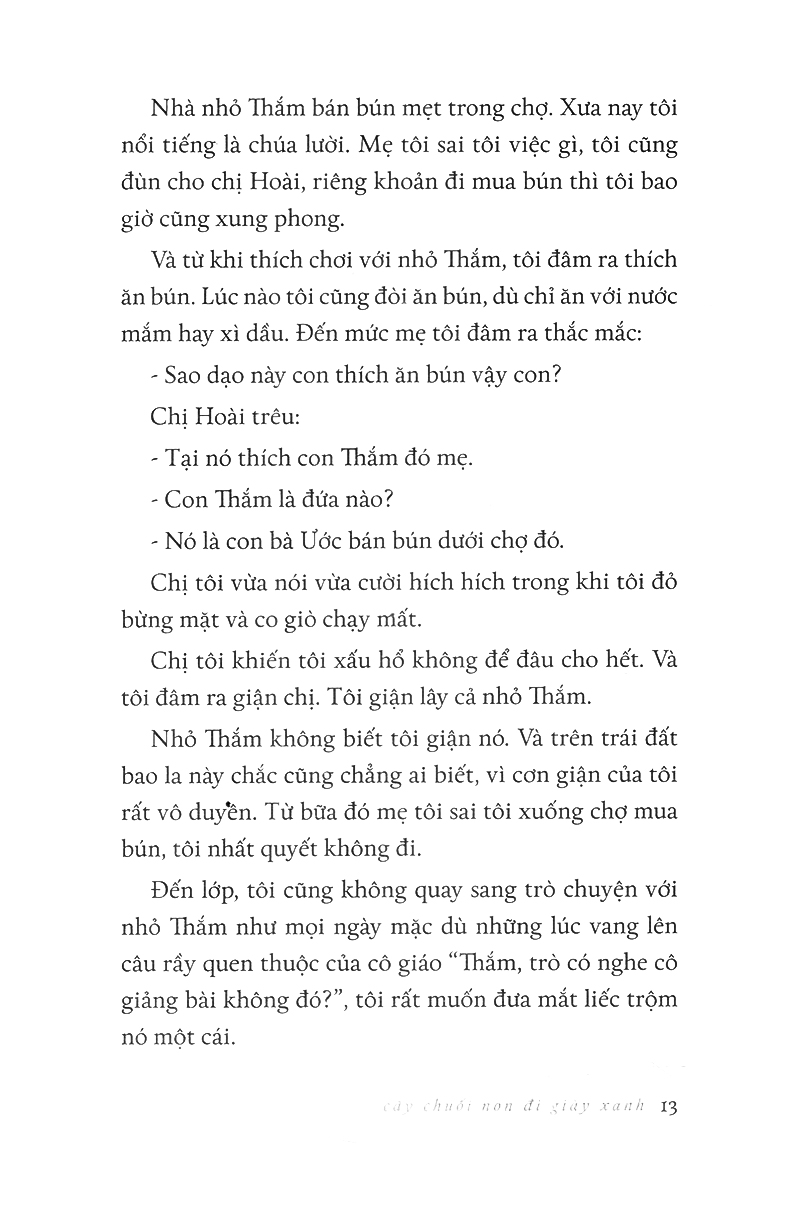 cây chuối non đi giày xanh (bìa cứng)