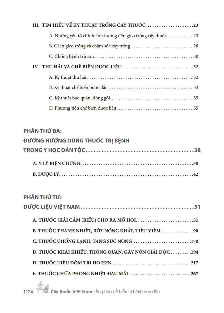 cây thuốc việt nam - trồng hái chế biến trị bệnh ban đầu (bìa cứng)