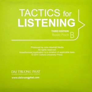 cd tactics for listening 3e basic pack b