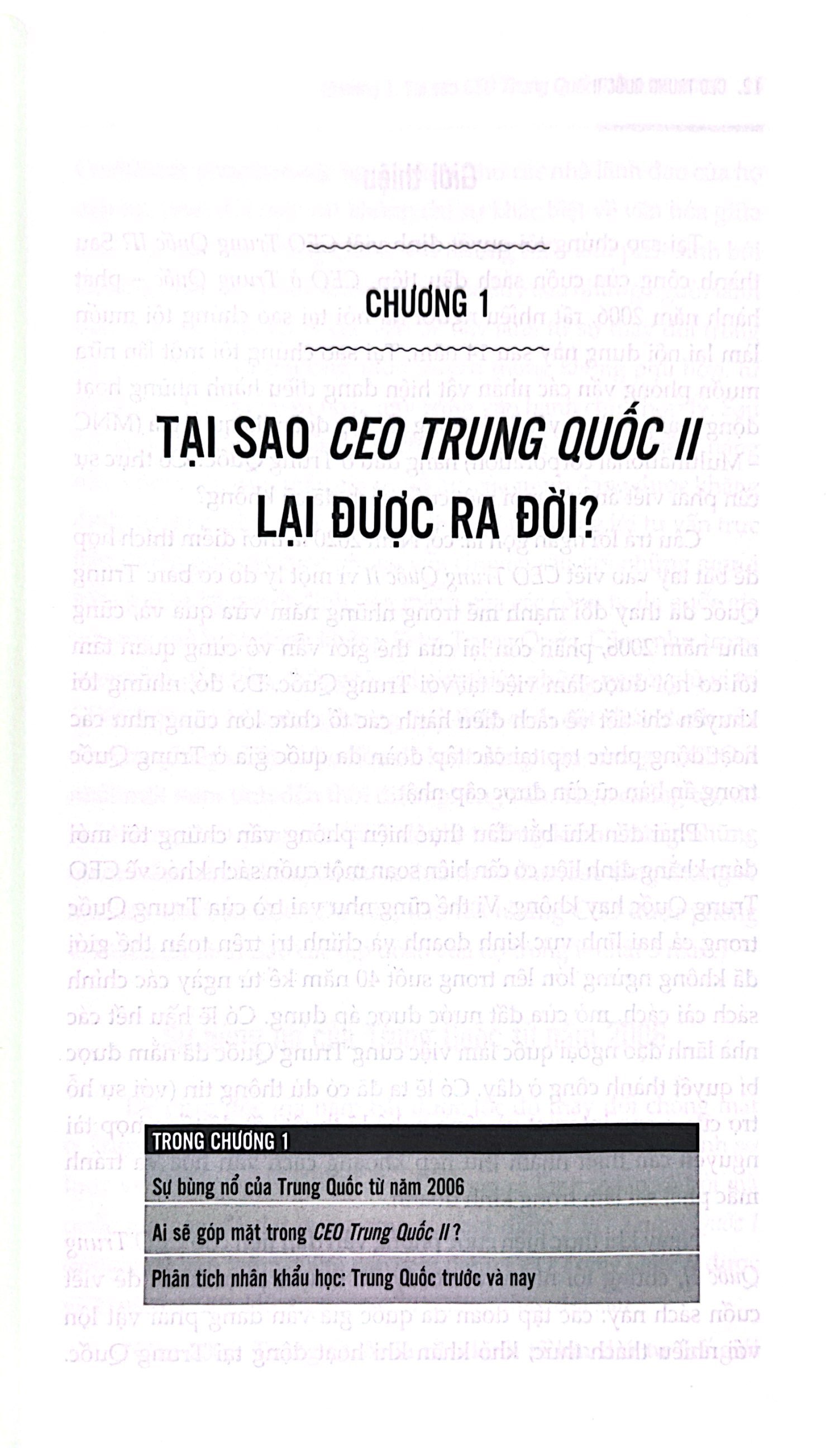 ceo trung quốc ii - bài học kinh nghiệm từ 25 ceo của các tập đoàn đa quốc gia hàng đầu ở trung quốc