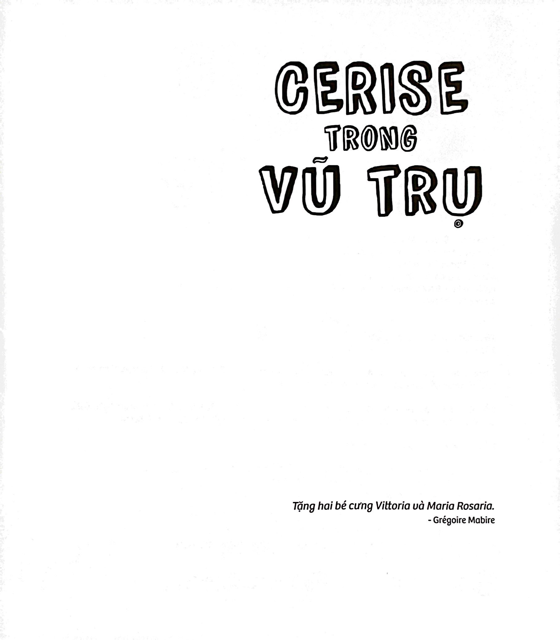 cerise trong vũ trụ - cerise in space