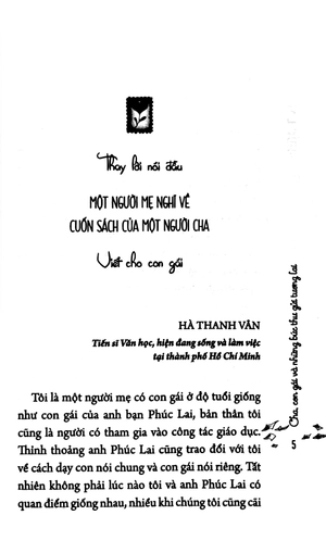 cha, con gái và những bức thư gửi tương lai