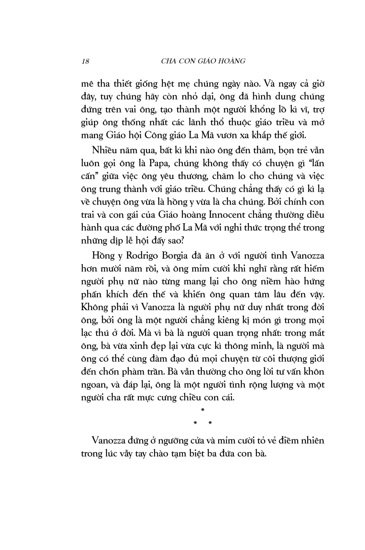 cha con giáo hoàng