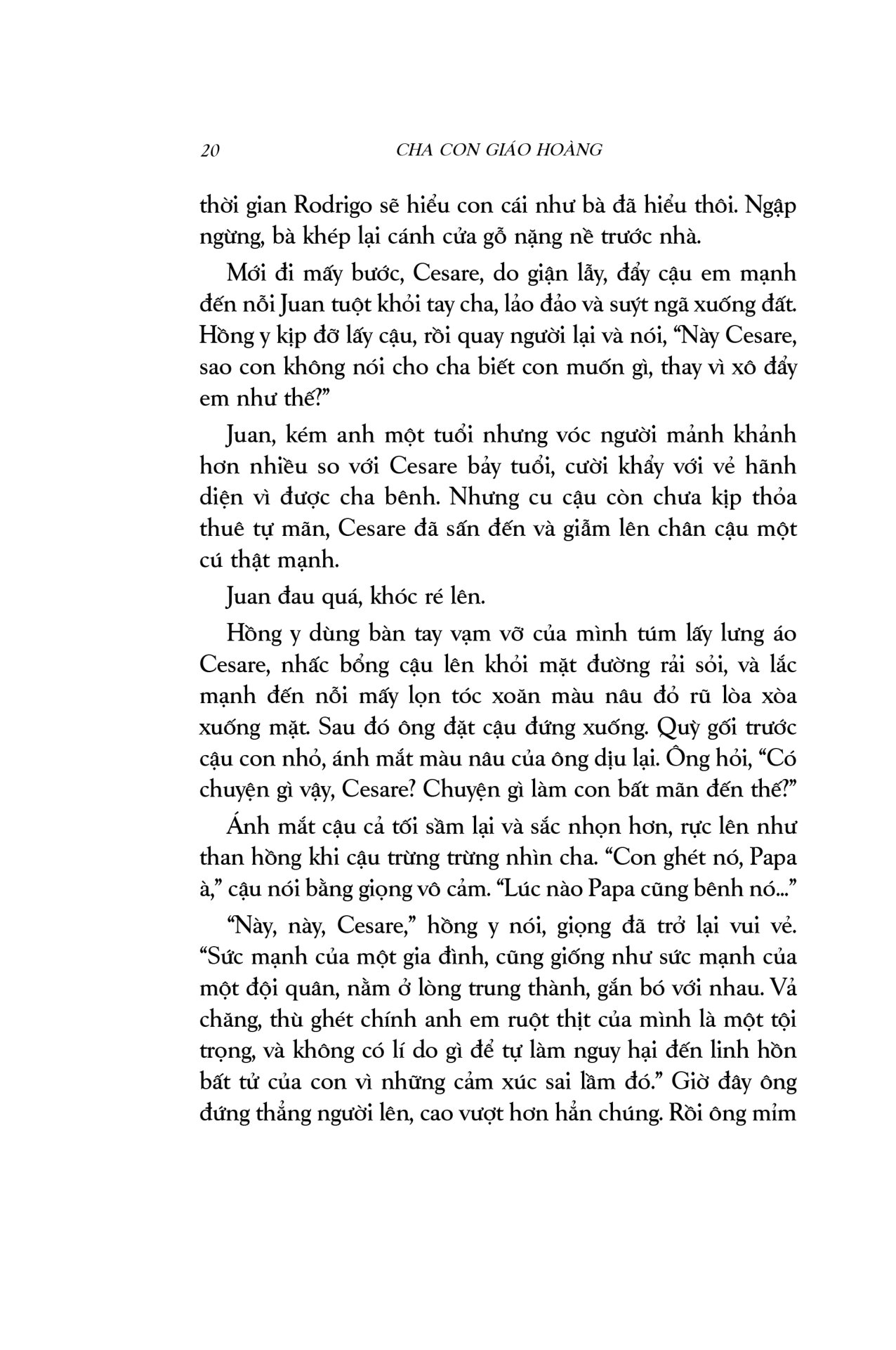 cha con giáo hoàng