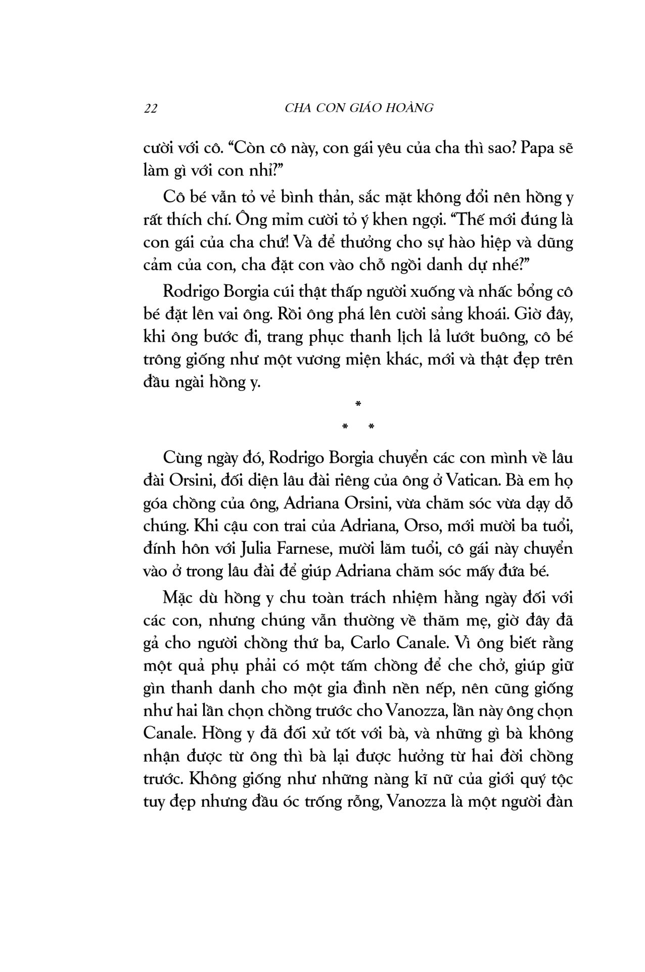 cha con giáo hoàng