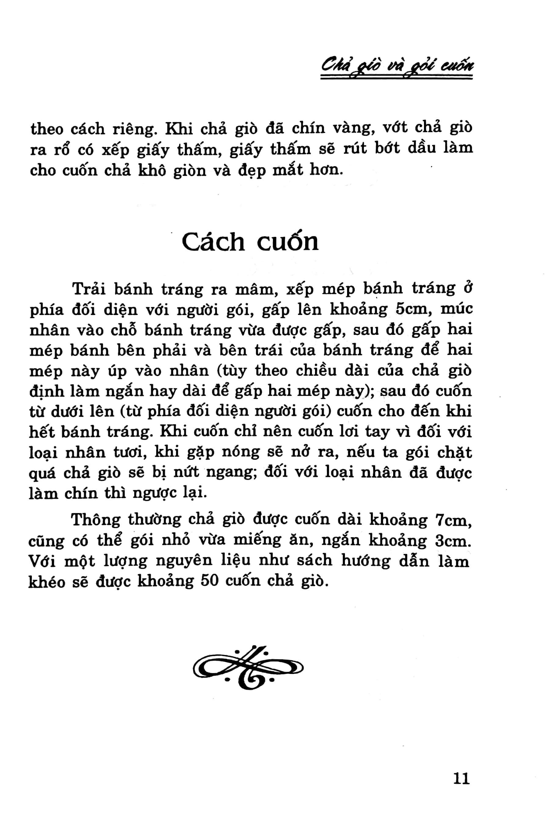 chả giò và gỏi cuốn