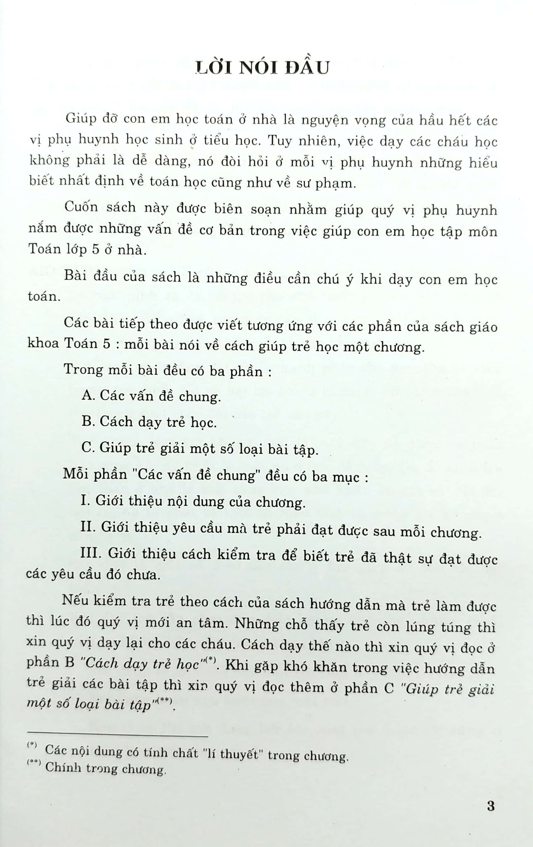 cha mẹ dạy con học toán 5