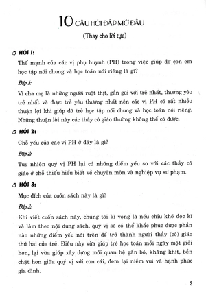 cha mẹ giúp con học giỏi toán - lớp 3 (bám sát sgk kết nối tri thức với cuộc sống)