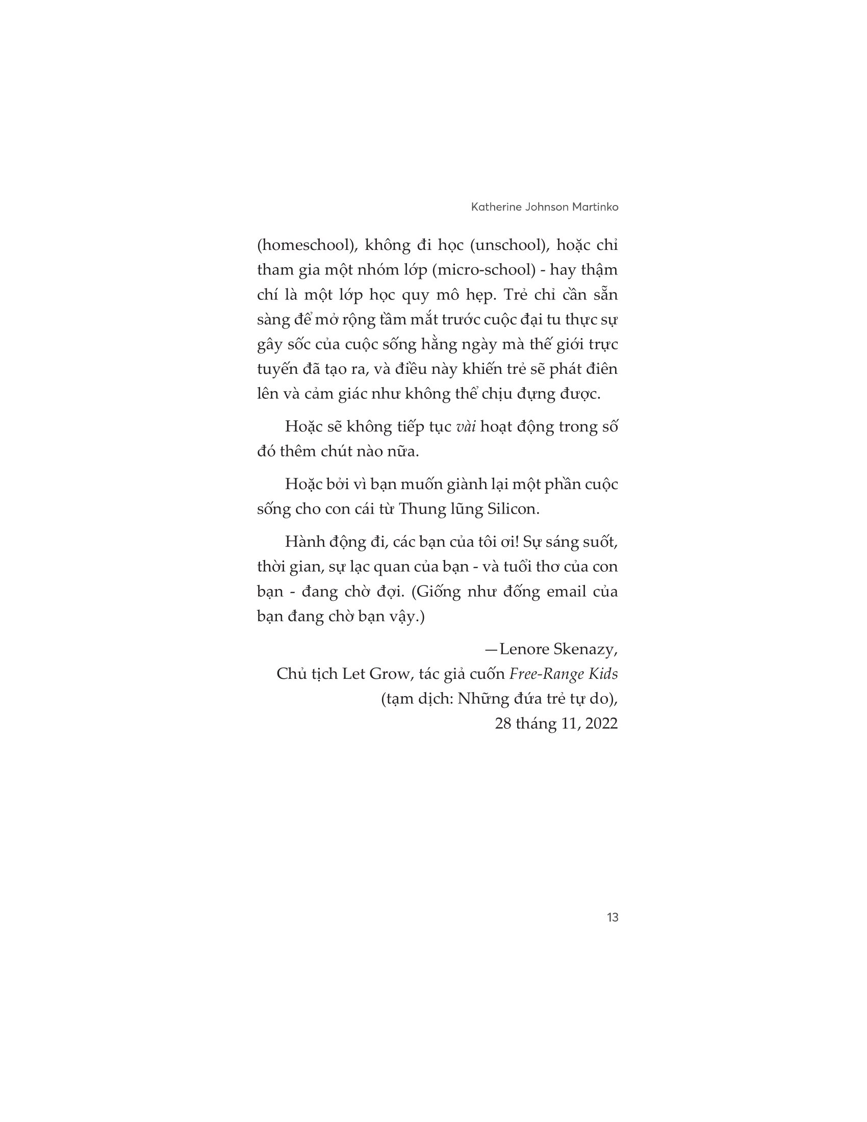 cha mẹ khai vấn - con tỉnh thức