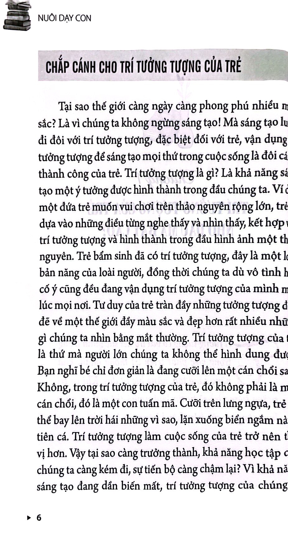 cha mẹ khéo léo dạy con sáng tạo