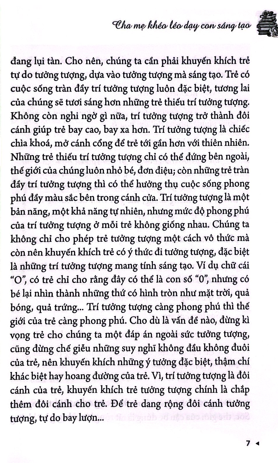 cha mẹ khéo léo dạy con sáng tạo