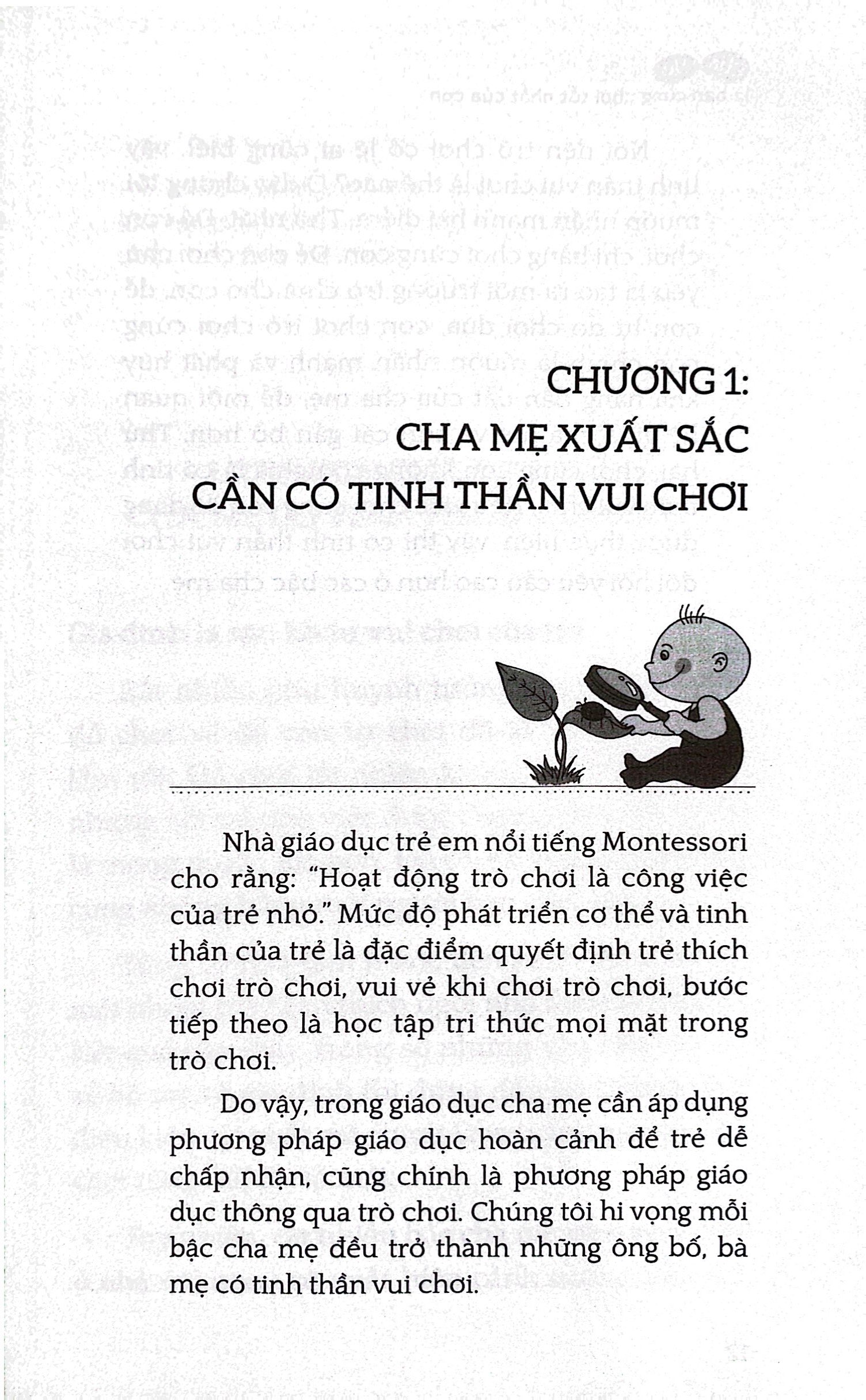 cha mẹ là bạn cùng chơi tốt nhất của con