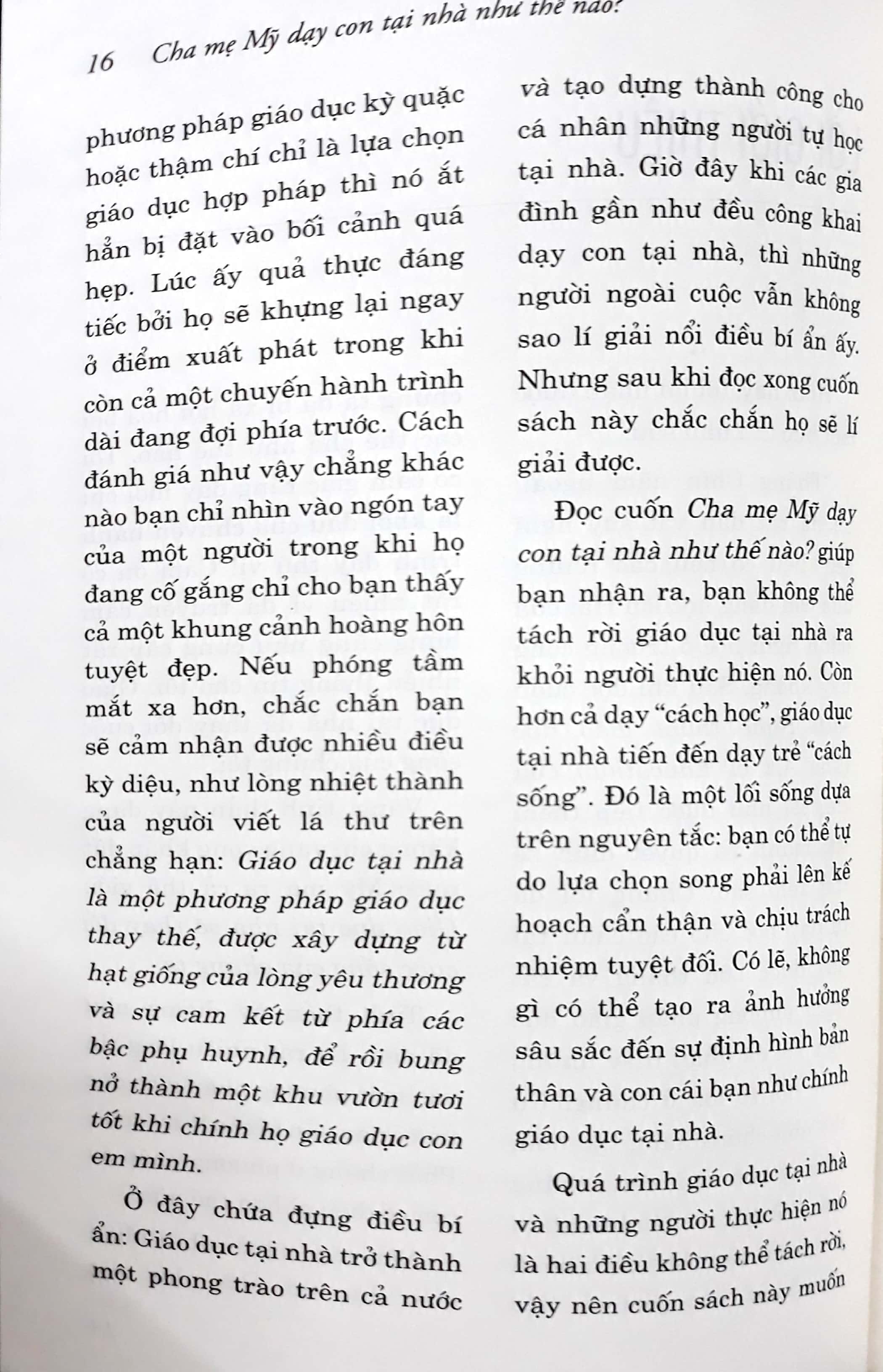 cha mẹ mỹ dạy con tại nhà như thế nào?