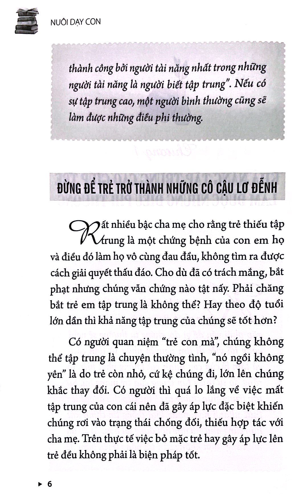 cha mẹ thông thái dạy con tự lập thành tài